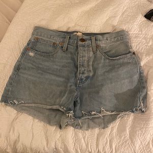 Curvy Relaxed Denim Shorts